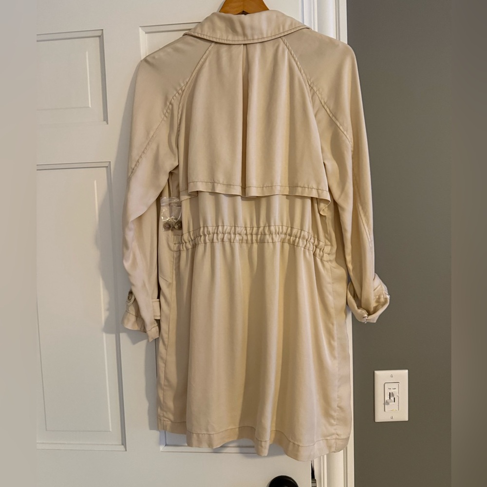 NWT Evereve Lightweight trench coat / blazer - Picture 2 of 4